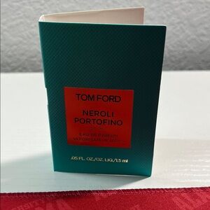 Tom Ford Neroli Portofino Mini Booklet - Teal & Orange